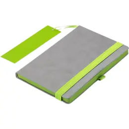 Altitude Colourblock A5 Soft Cover Notebook Lime